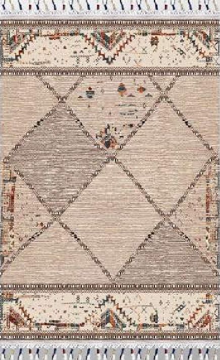 Dekoratif Dokuma Taban Kilim Milas MLS-5097
