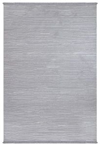Buklem 1120 Gri Sade Desenli İskandinav Makine Halısı
