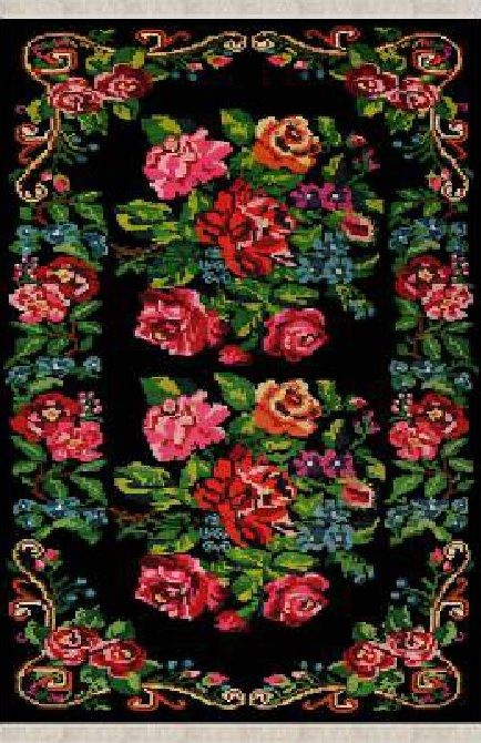 Dekoratif Dokuma Taban Kilim İpekyolu MVH-303