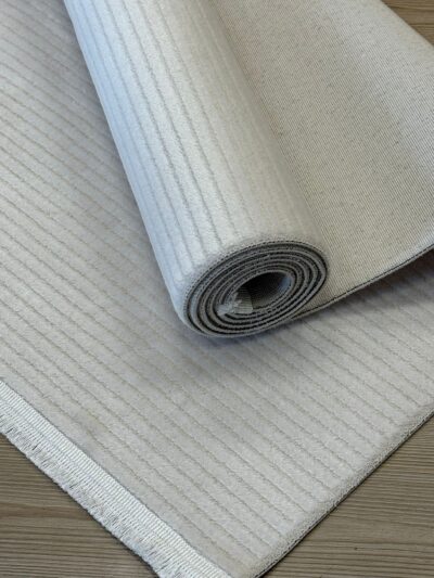 Halıevim Rozali 6001 Krem Akrilik Dokuma Özel Ölçü Halı