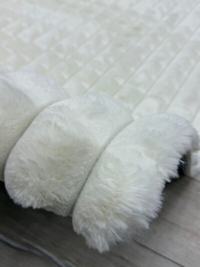 Halıevim Loop Dokuma Tavşan Post Halı Krem