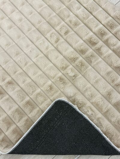 Halıevim Loop Dokuma Tavşan Post Halı Vizon