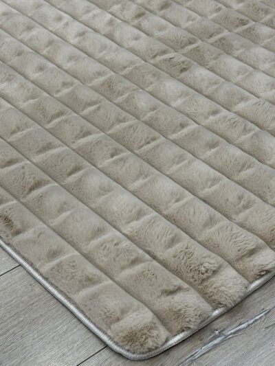 Halıevim Loop Dokuma Tavşan Post Halı Vizon