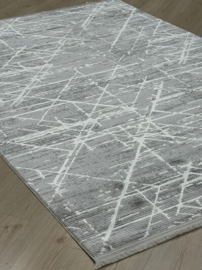 Halıevim Etro ET06 K.Gri Akrilik Dokuma Modern Halı